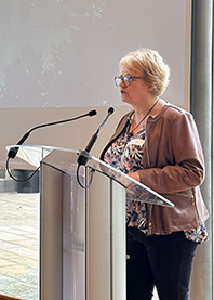 Florence teyssier, vice-Présidente en charge des solidarités humaines