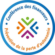 Logo de la conférence des financeurs perte d'autonomie